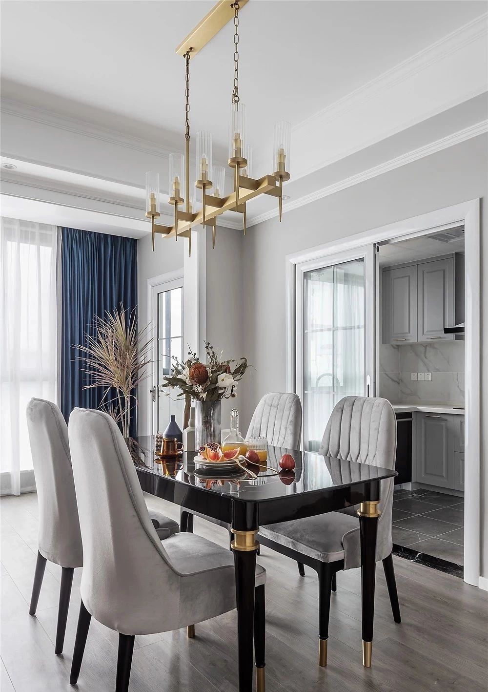 128㎡轻奢美式风格装修，精致有格调的品位生活