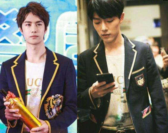 肖战王一博撞衫,穿衣风格都一样,网友:怎么会这么好看!