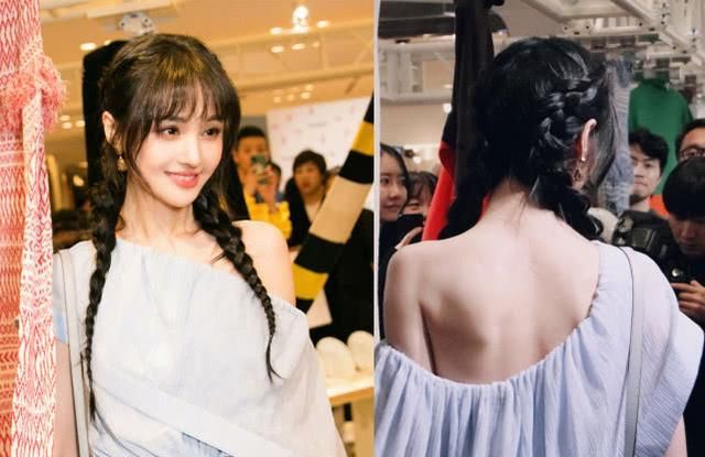 有一种"漫画感"叫郑爽后背,88斤身材照样炸街