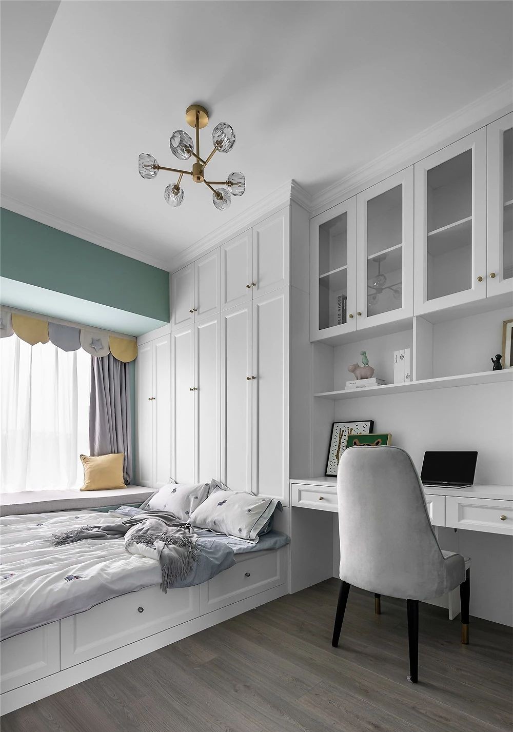 128㎡轻奢美式风格装修，精致有格调的品位生活