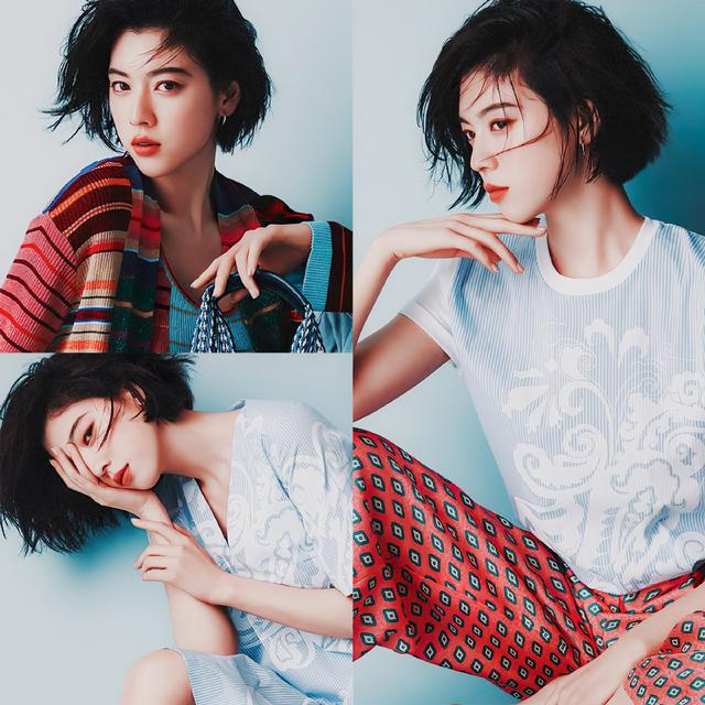 说好不哭j女郎三吉彩花集性感帅气一身同框何穗气势不输