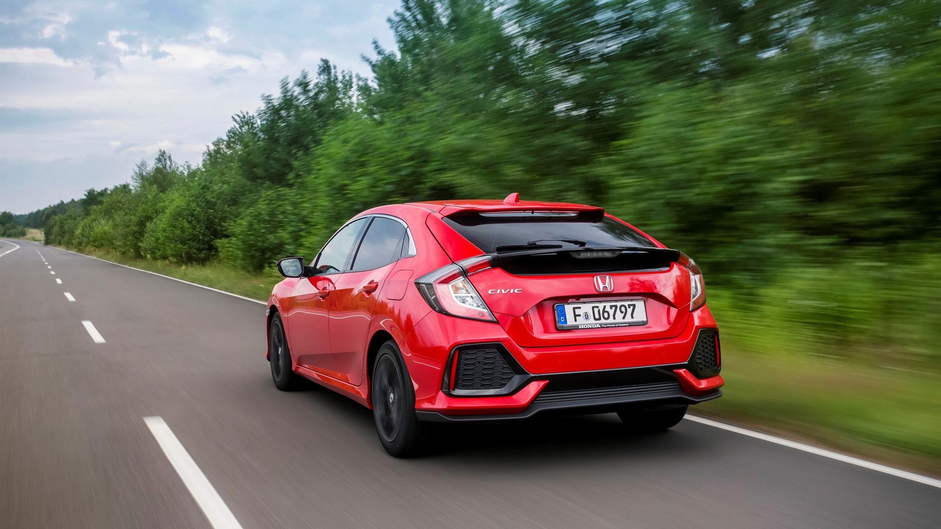 将由东风本田生产 国产思域两厢版实车曝光 将于明年5月亮相