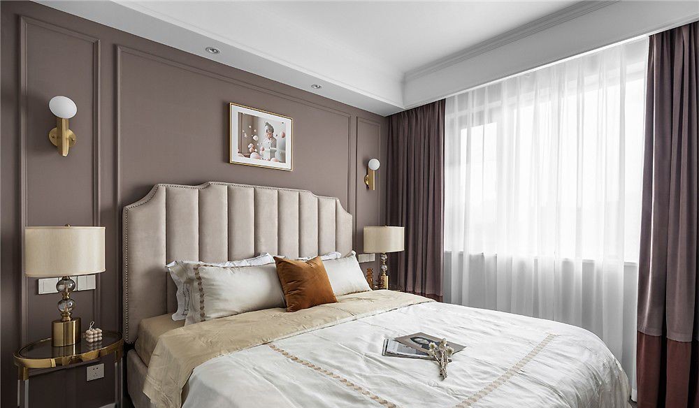 128㎡轻奢美式风格装修，精致有格调的品位生活