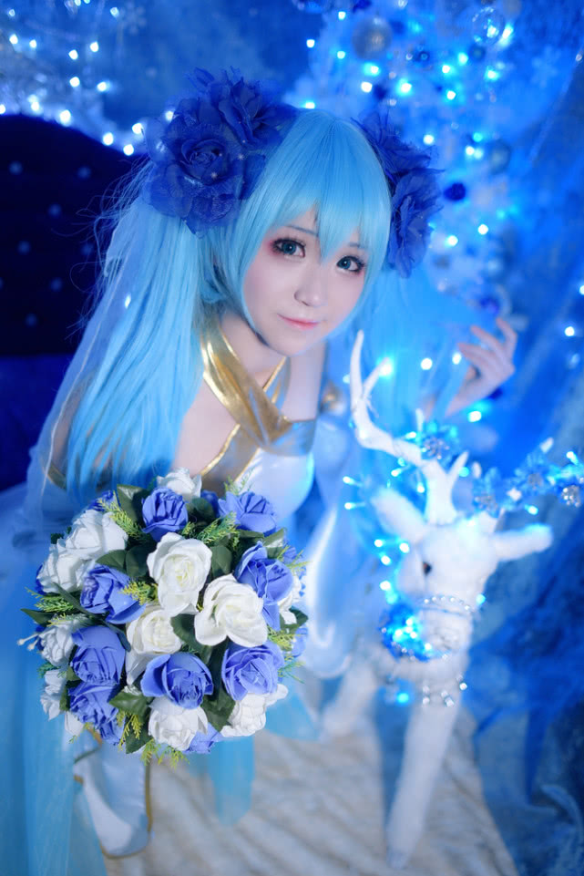miku魔王花嫁cos魔王的初音你敢不敢娶我吗
