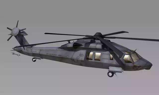 美国隐形版黑鹰直升机又被称为沉默鹰或鬼鹰,因为其隐身性能实在太过