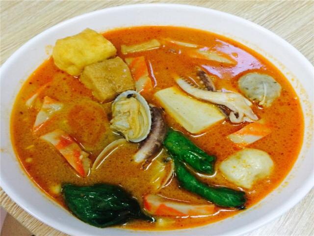 特色美食—沙茶面,味道香甜爽口,甜而不腻