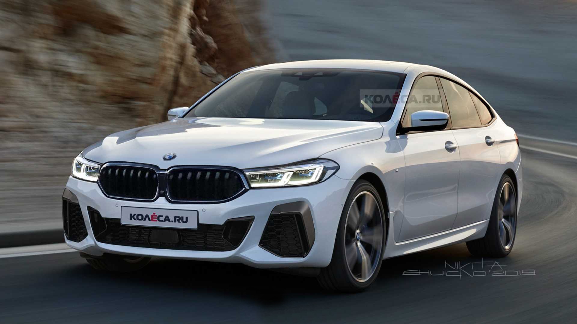 宝马新款6系gt渲染图曝光 将于明年正式上市