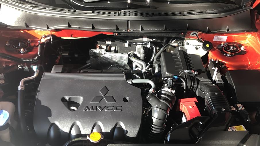 4j11发动机精简为单顶置凸轮轴,依然具备三菱标志性的mivec系统,进