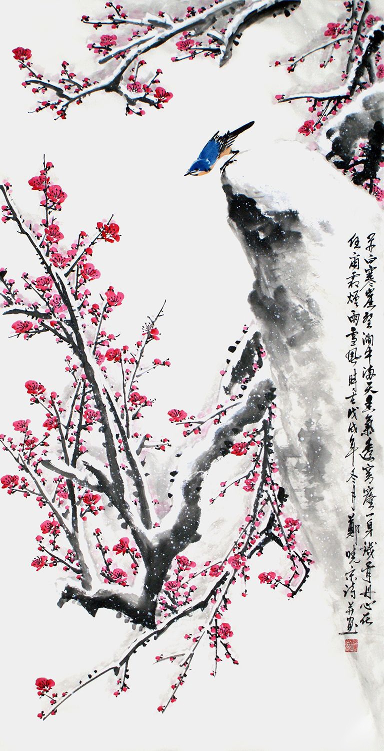 装点您的居家生活 名家手绘真不错  建议悬挂国画花鸟画