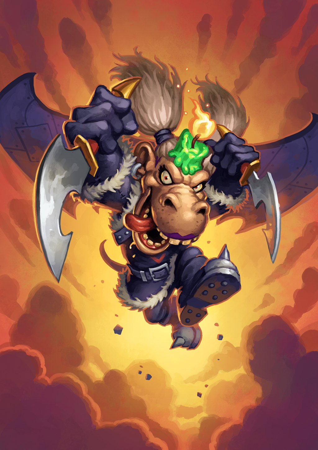 炉石传说:专治萨满,外服传说第2!阿努比萨斯亡语贼爆诞!