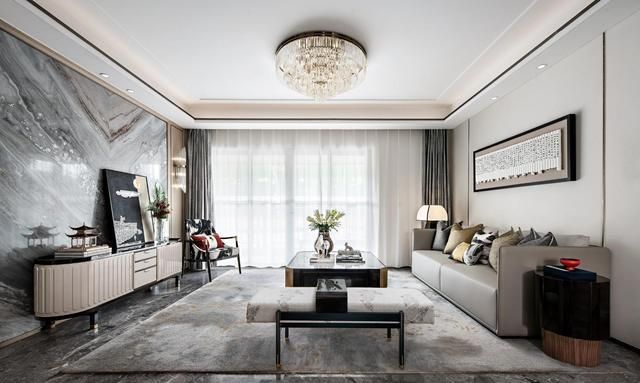 最美中国风，140㎡新中式设计，光是阳台，就惊艳了我