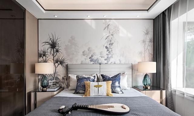 最美中国风，140㎡新中式设计，光是阳台，就惊艳了我