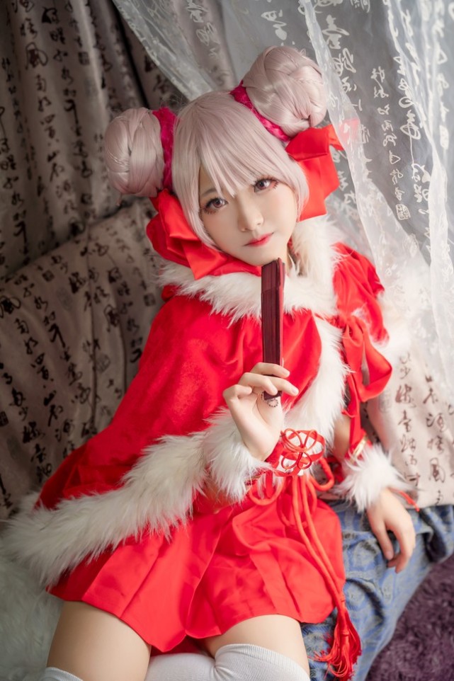 cos王者荣耀小乔旗袍同人