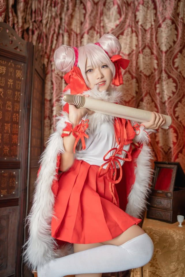 cos王者荣耀小乔旗袍同人