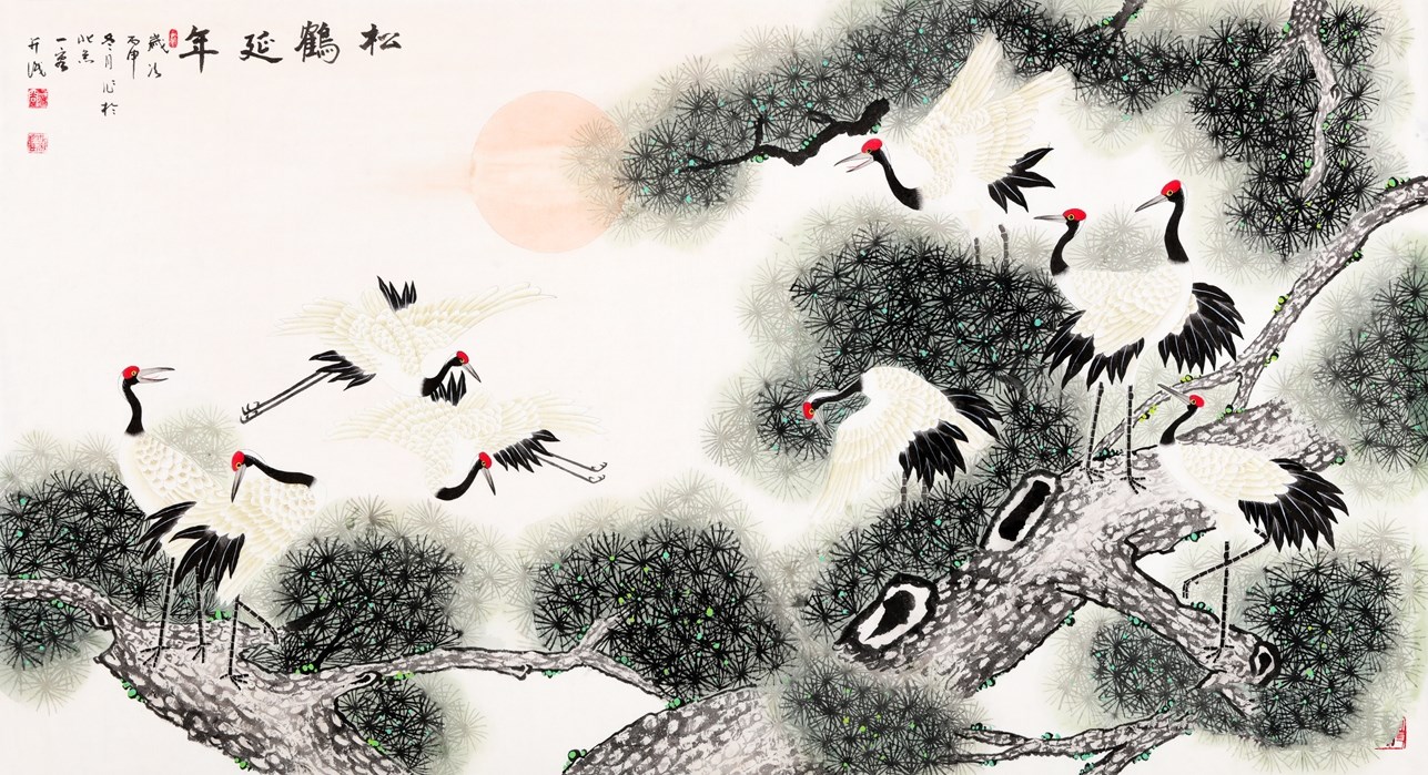 祝寿送长辈什么礼物好福寿延年花鸟画精品推荐