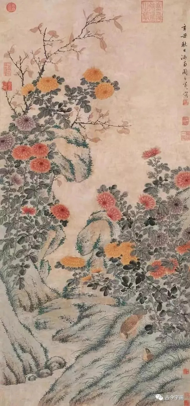 明代名家：周之冕花鸟画欣赏|花鸟画|周之冕|设色_新浪新闻