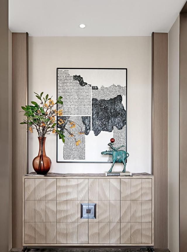 最美中国风，140㎡新中式设计，光是阳台，就惊艳了我