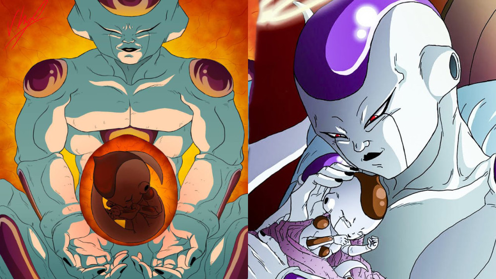 其实弗利萨是利用龙珠来创造出自己的儿子,甚至是弗利萨一族