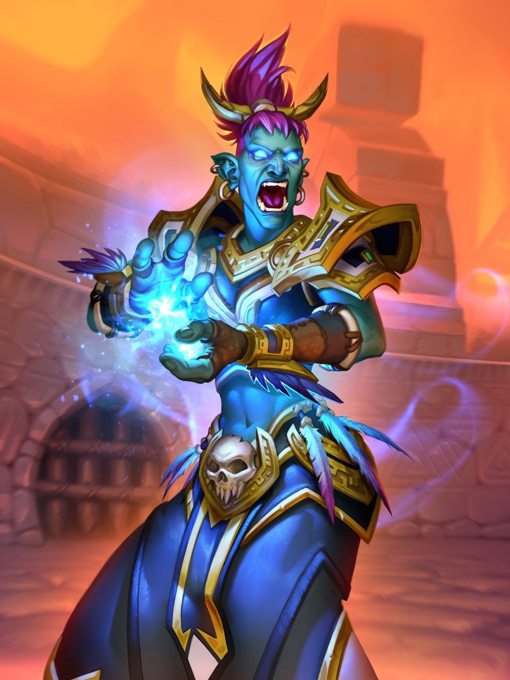 炉石传说:抢死萨满!最强打脸卡组归位,外服传说18 t7猎来袭!