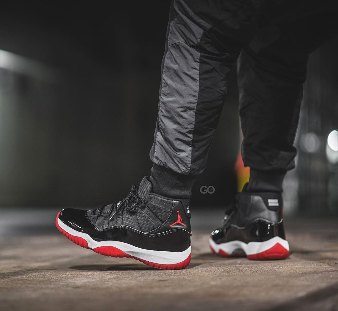 50 张黑红 air jordan 11 上脚美图一次看到爽!穿得帅竟然这么简单!