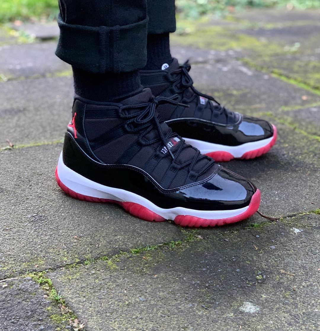 50 张黑红 air jordan 11 上脚美图一次看到爽!穿得帅竟然这么简单!