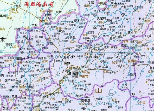 明朝时期济南府有四个州现在三个为地级市