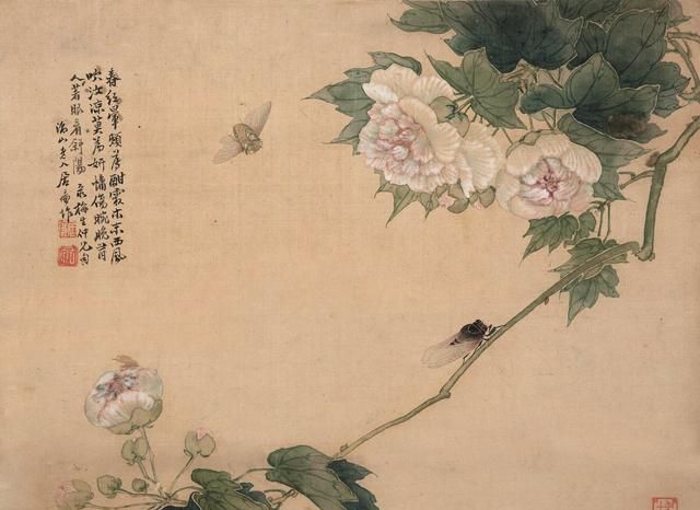 居廉 《花鸟草虫》居巢作品之所以能被市场重新发现和接受,源于其艺术