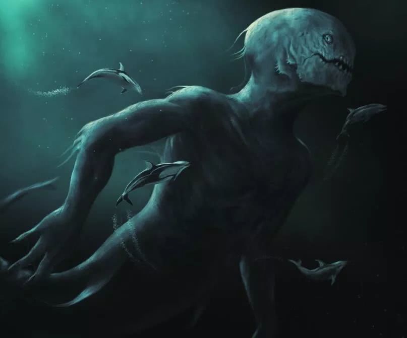 深海巨人僵尸世界上图片
