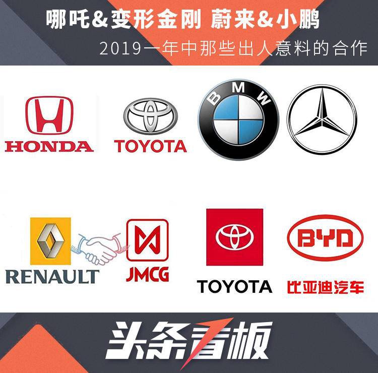 哪吒&变形金刚 蔚来&小鹏，2019一年中那些出人意料的合作