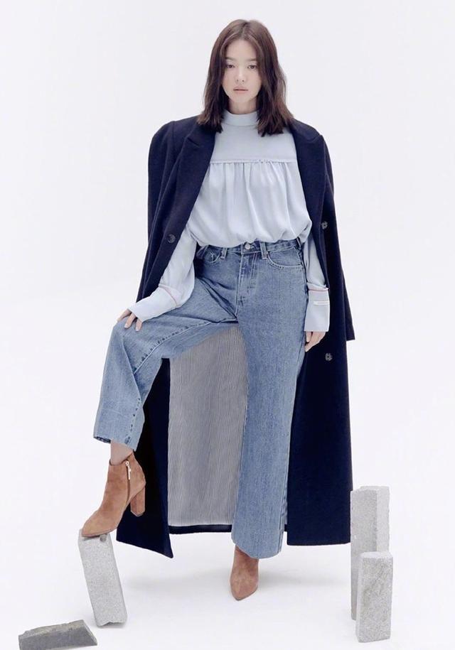 看宋慧乔简约风穿搭,落落大方,美上一整个冬天