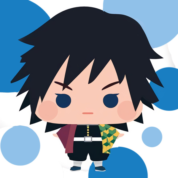 鬼灭之刃超萌豆豆眼头像壁纸 可爱到融化啦