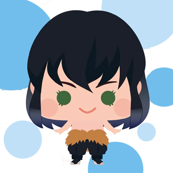 鬼灭之刃超萌豆豆眼头像壁纸 可爱到融化啦