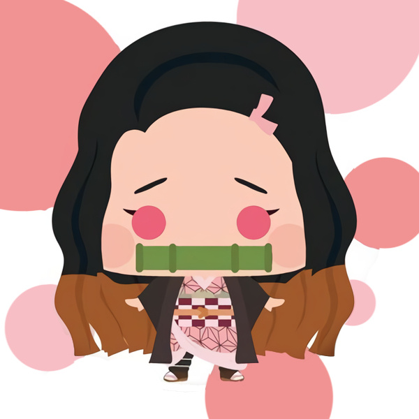 鬼灭之刃超萌豆豆眼头像壁纸 可爱到融化啦