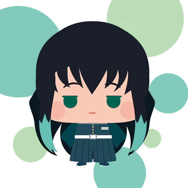 鬼灭之刃超萌豆豆眼头像壁纸 可爱到融化啦