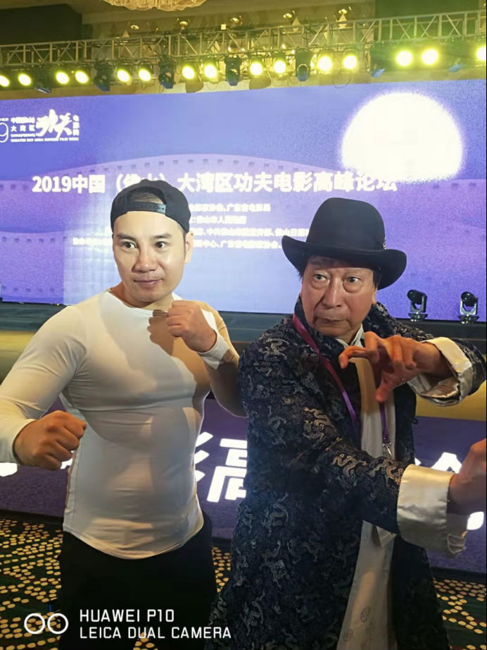 新一代影视打星梁伟章出席大湾区功夫周