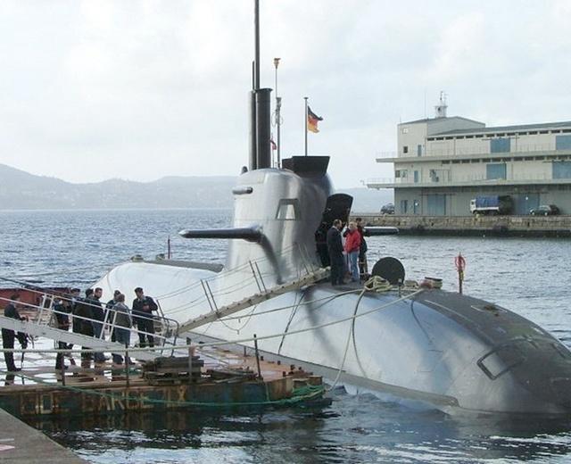 德国最先进的潜艇图片
