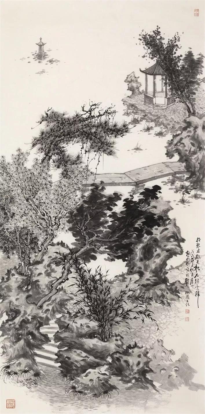 新吴门画派2019苏州国画院画家系列双个展鞠崧楠华彬