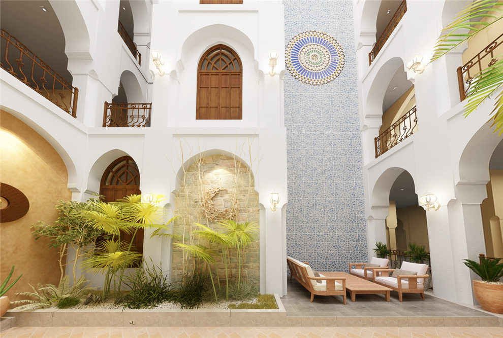 超理想蔚蓝城邦——看设计师如何搞定4千平米地中海风格民宿