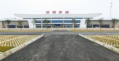 四川省简阳市重要的高铁车站简阳南站