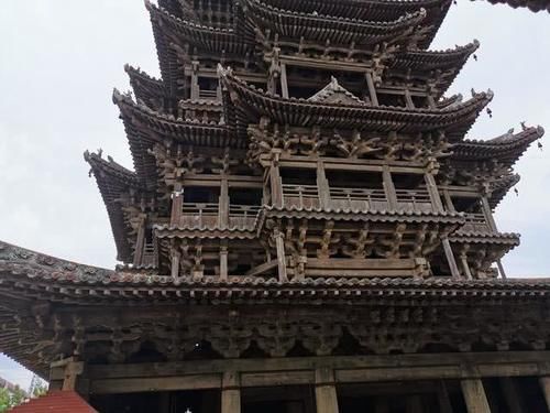 鲁班所建"中华第一木楼",坐落山西运城,气势不输四大名楼!