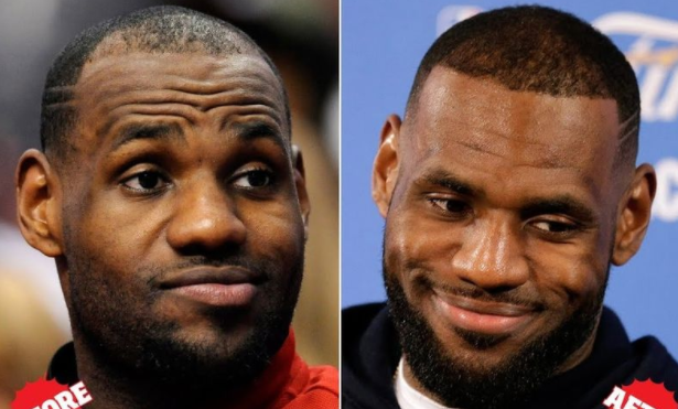 詹姆斯转发19年前视频,自嘲头发像鬼魂一样溜走