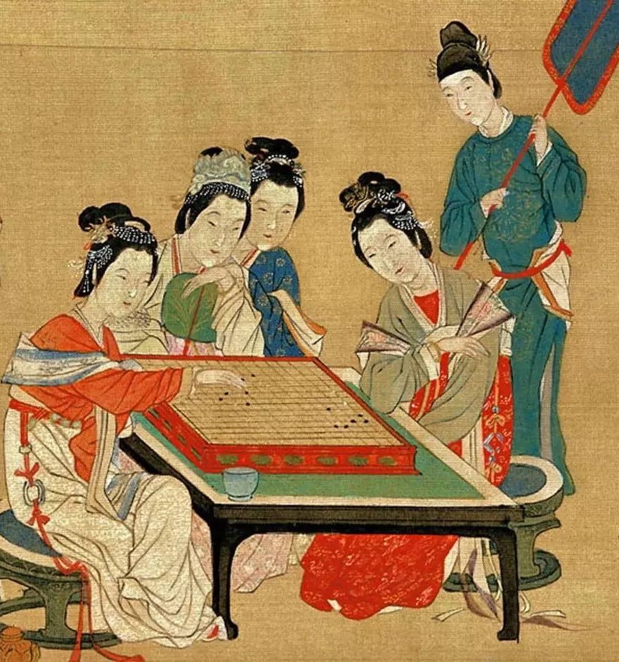 中国十大传世名画之一,《汉宫春晓图》高清细赏