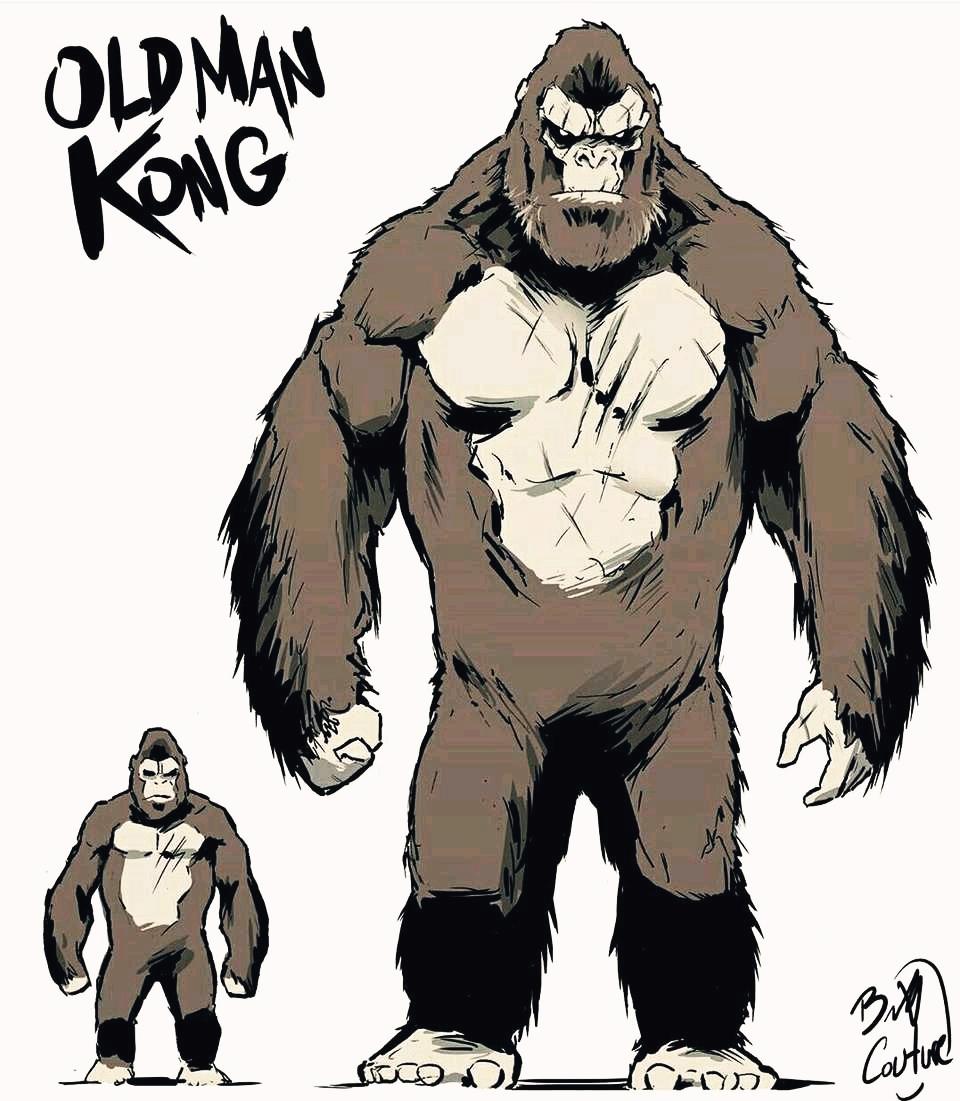 《哥斯拉大战金刚》两怪兽最新体型对比,金刚或将耍起"金箍棒"