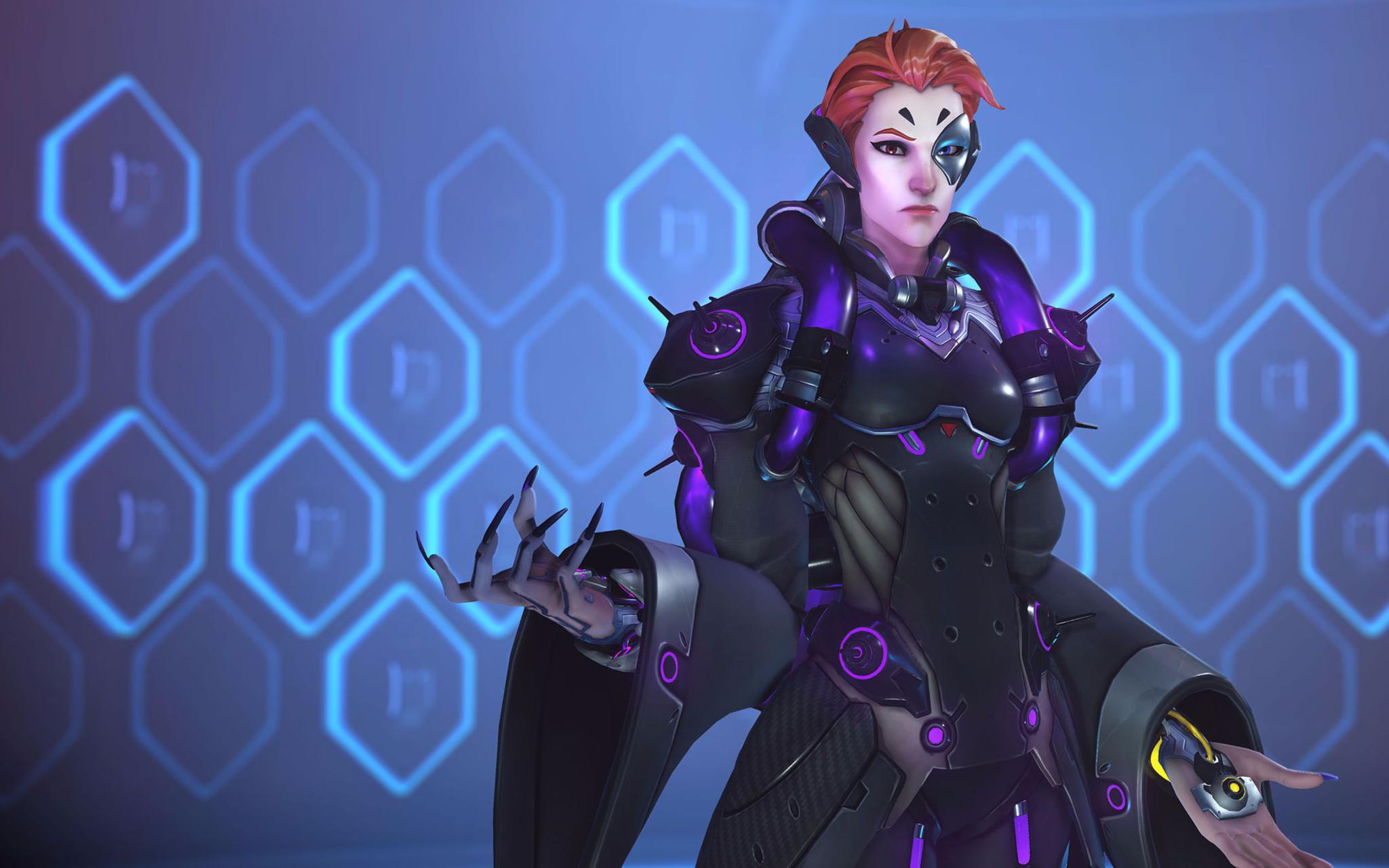 左手铃铛,右手蜡烛《守望先锋》暗黑系女科学家莫伊拉变圣诞树