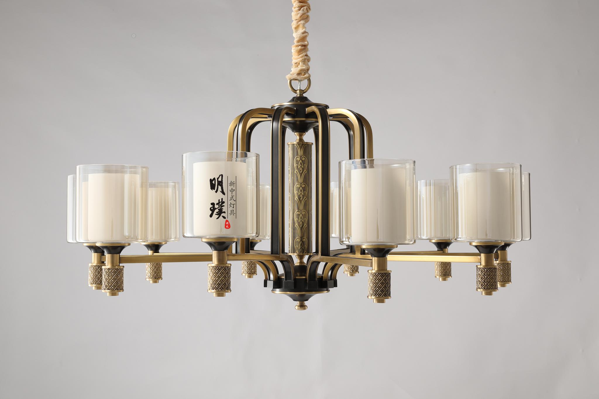 新中式吊灯,主打中国传统韵味!