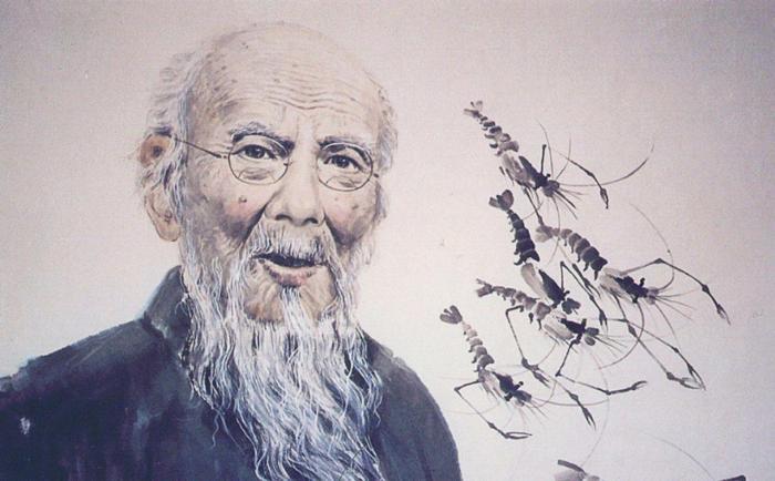 齐白石90岁画的老虎为何不画正脸看到落款才明白用意