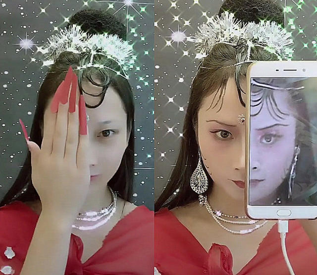 小姐姐仿妆西游记"妖怪",看"白骨精",网友:学到精髓