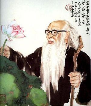 国画大师张大千荷花绘画特点创作理念以及高清作品大全赏析