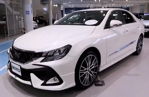 丰田mark x到店,比帕萨特还帅气,惊艳夸张,堪比雷克萨斯es!