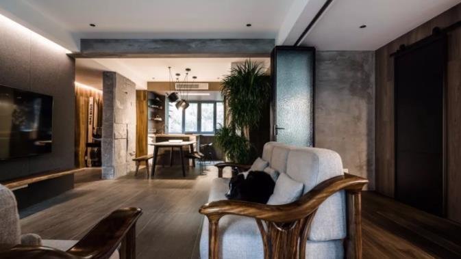 宜家悦筑装饰-120平台式简约风装修效果图